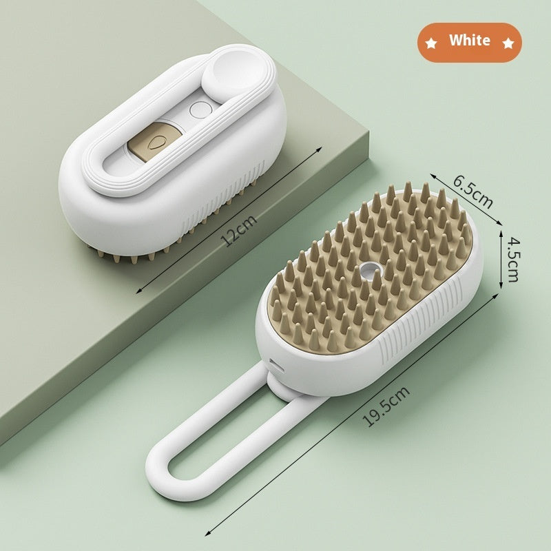 Pet spray massage comb for cats and dogs