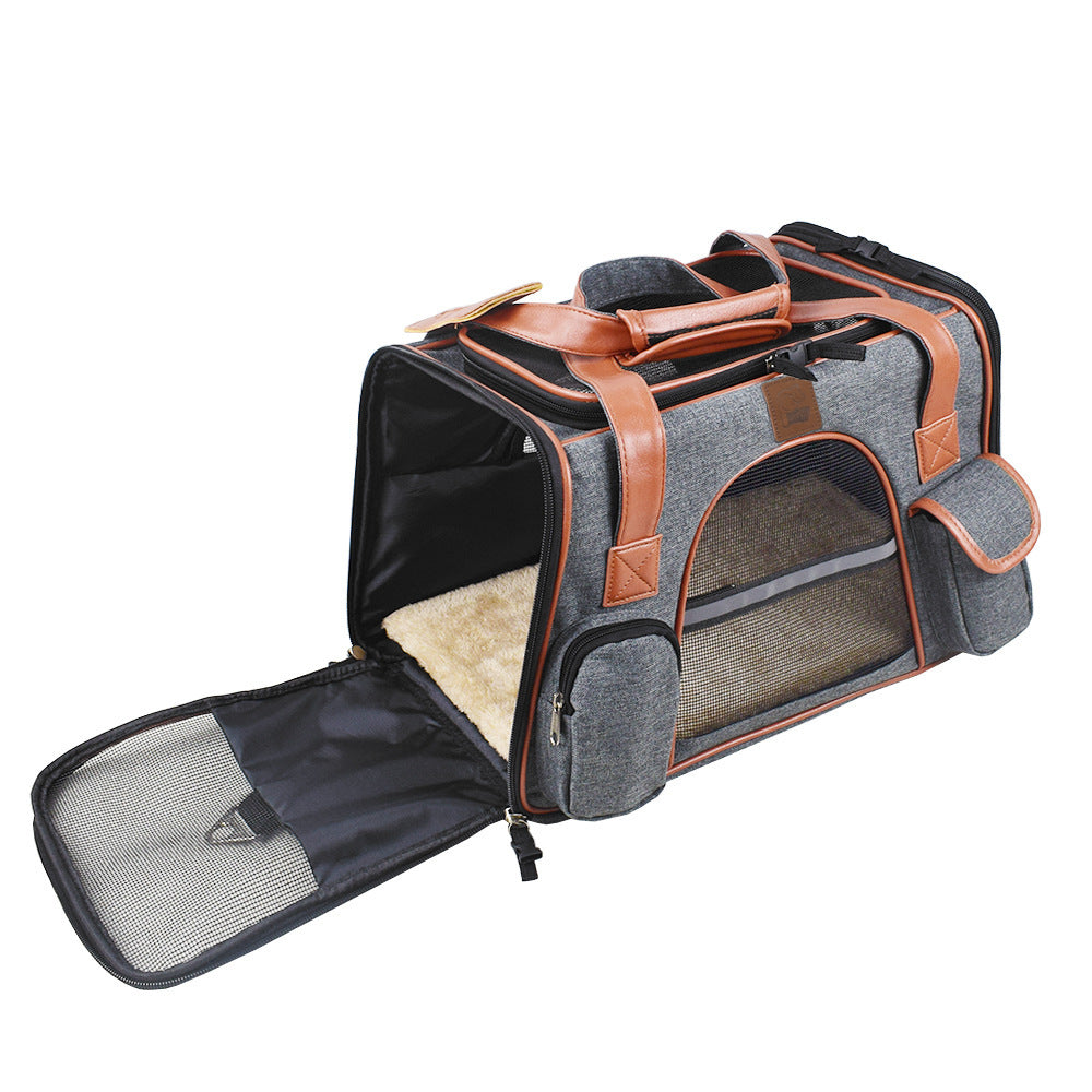 Softside Travel Car Pet Carrier