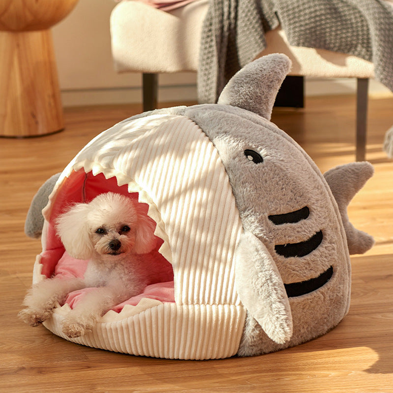 Shark Cozy Pet Bed