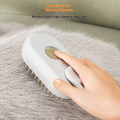 Pet spray massage comb for cats and dogs