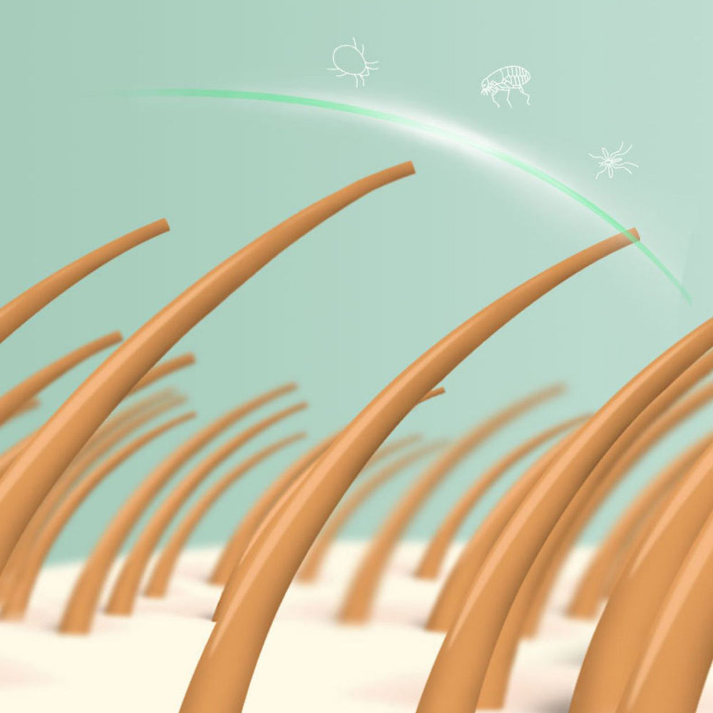 Pet Dog Repellent Collar, Cat Anti-Flea Collar, Anti-Lice External Neck Collar, Pet Flea Collar, Pet Supplies for Going Out Adjustable Dog Calming Collars