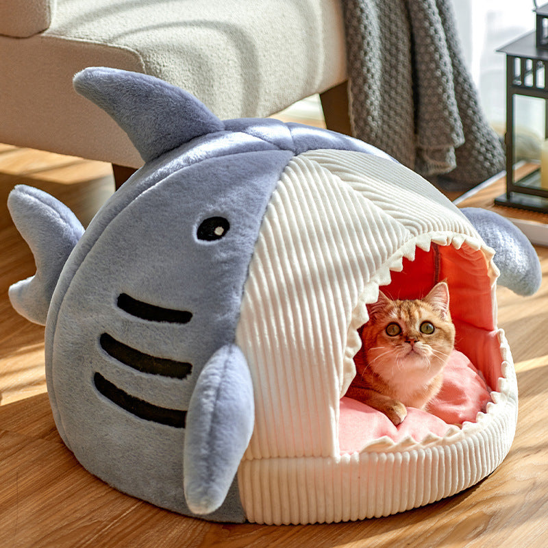 Shark Cozy Pet Bed