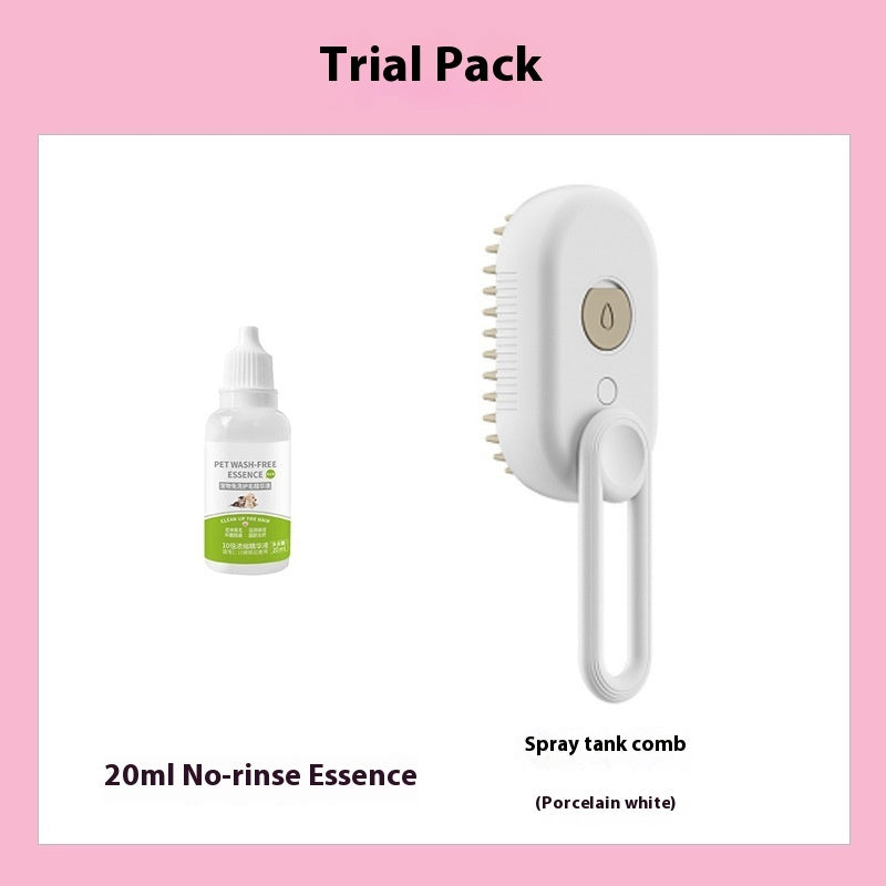 Pet spray massage comb for cats and dogs