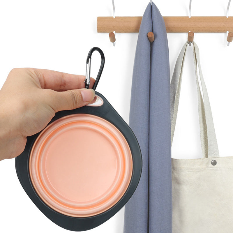 猫と犬用の折りたたみ式ペットボウル